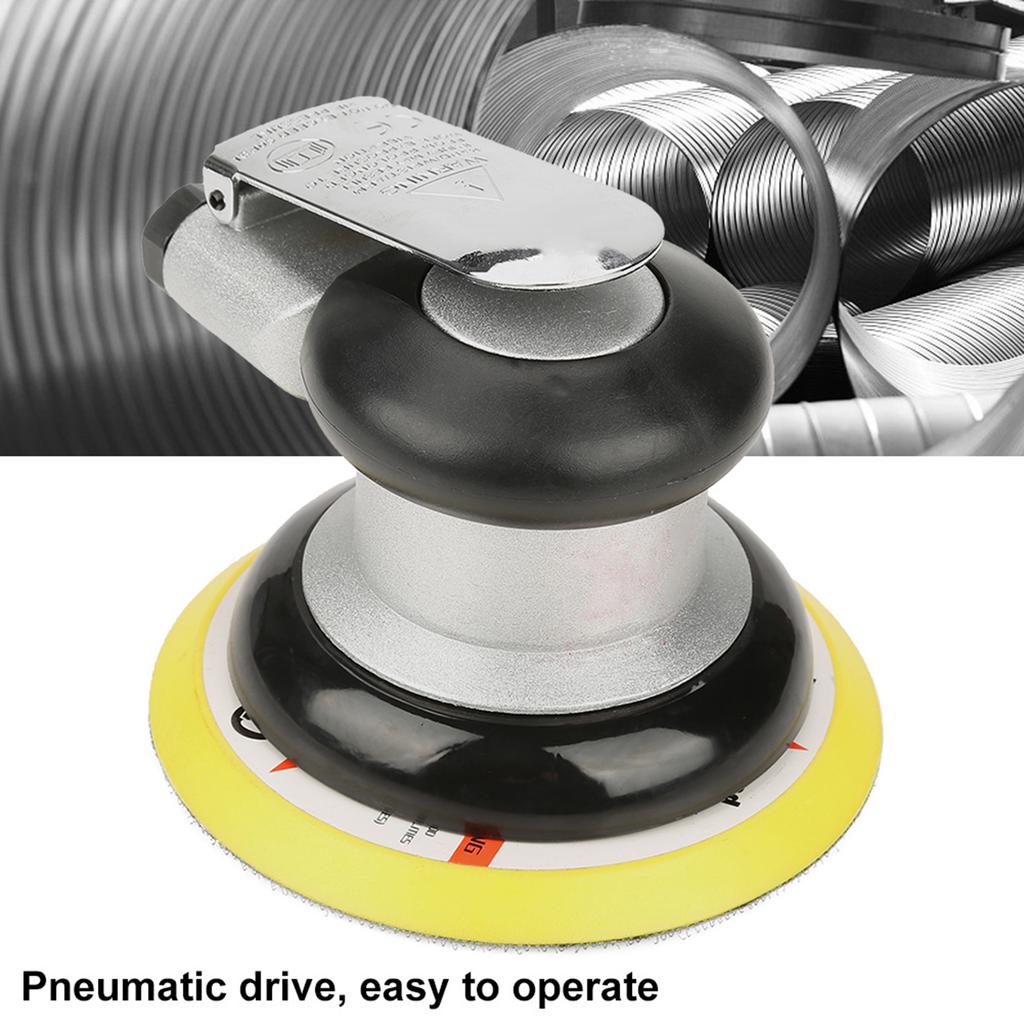 AT-780 5    Random Orbital Sander Round Polisher Pneumatic Hand Sanding Tool