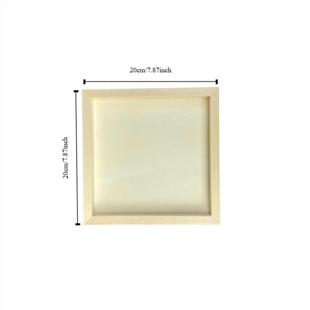 Wooden Picture Frame Multi Size Wooden Photo Holder Art Puzzle Holder  Children Painting Drawing