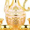 Set Flagon Glass Dispenser Carafes Tableware for Wedding Festaival Birthday Novelty