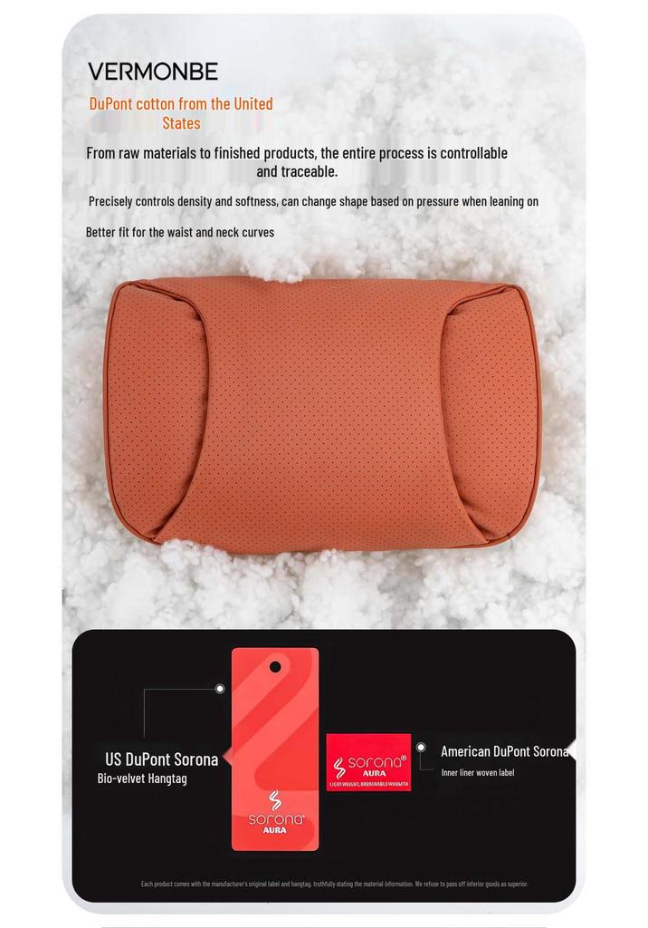 BYD Song Pro/Plus Car Seat Neck & Lumbar Support Pillow Set