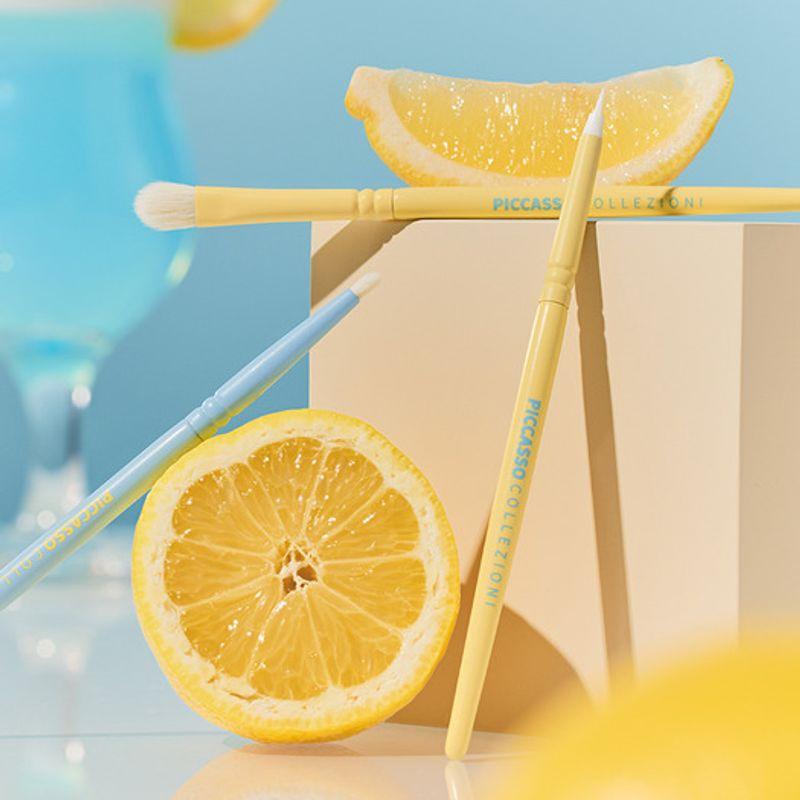 

PICCASSO COLLEZIONI [Пікассо Колекціоні] Лимонно-вершкова содова версія Набір пензлів для очей з 3 предметів (+ Подвійне дзеркало безкоштовно) 3-piece eye set