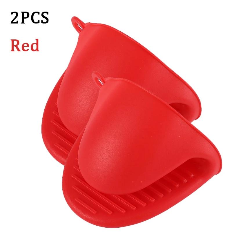 Anti-scalding Clip Set Kitchen Heat Insulation Silicone Pad Multi-functional Stainless Steel Dish Clip Plate Bowl Clip Household