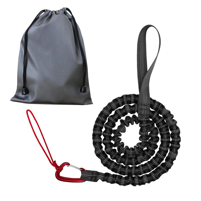 Sfoară retractabilă pentru remorcare bicicletă părinte-copil