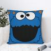 Cookies Monsters Pillow Cover Cute Funny Pillow Case For Sofa Car Home Decor Soft Pillowcases Gift