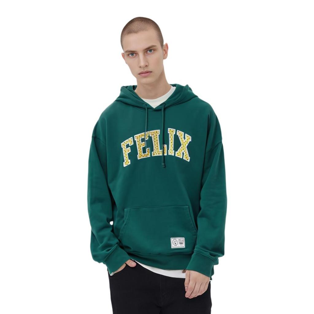 Levi's Men's Felix The Cat Graphic Hoodie Dark Green A1246-0001