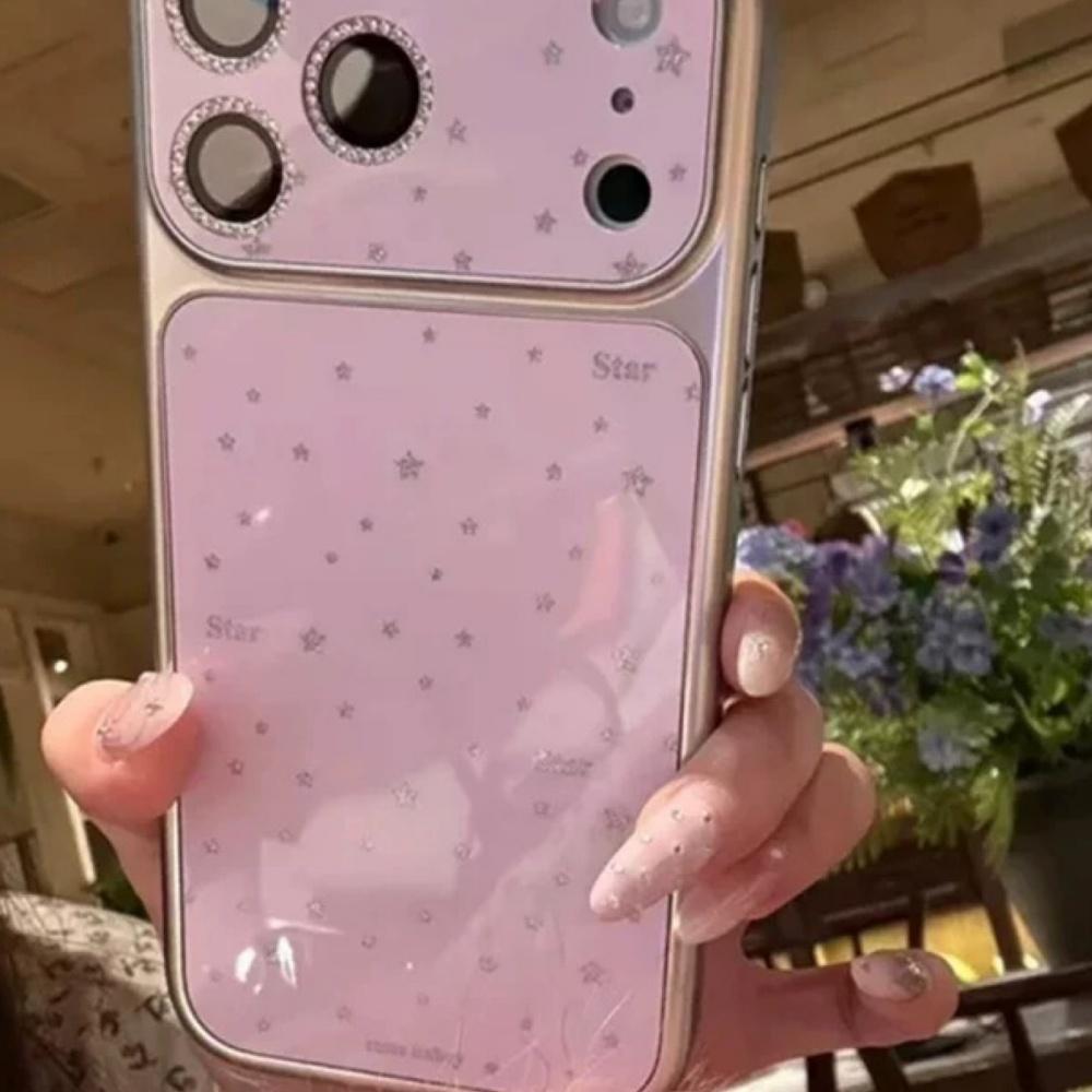 ins Korean star gilt applicable iPhone17promax mobile phone case Apple 17 new advanced 16ProMax silicone personalized 15pro anti-drop 14pro