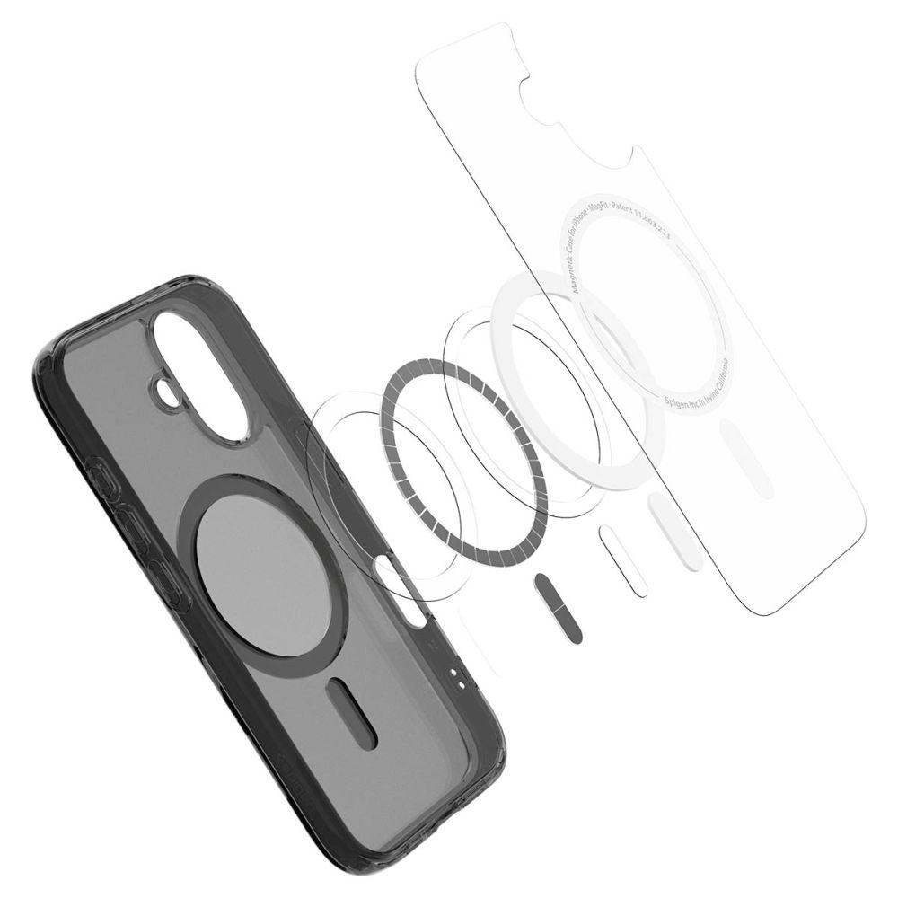 Spigen Ultra Hybrid T Mag Magsafe Iphone 16 Frost Black