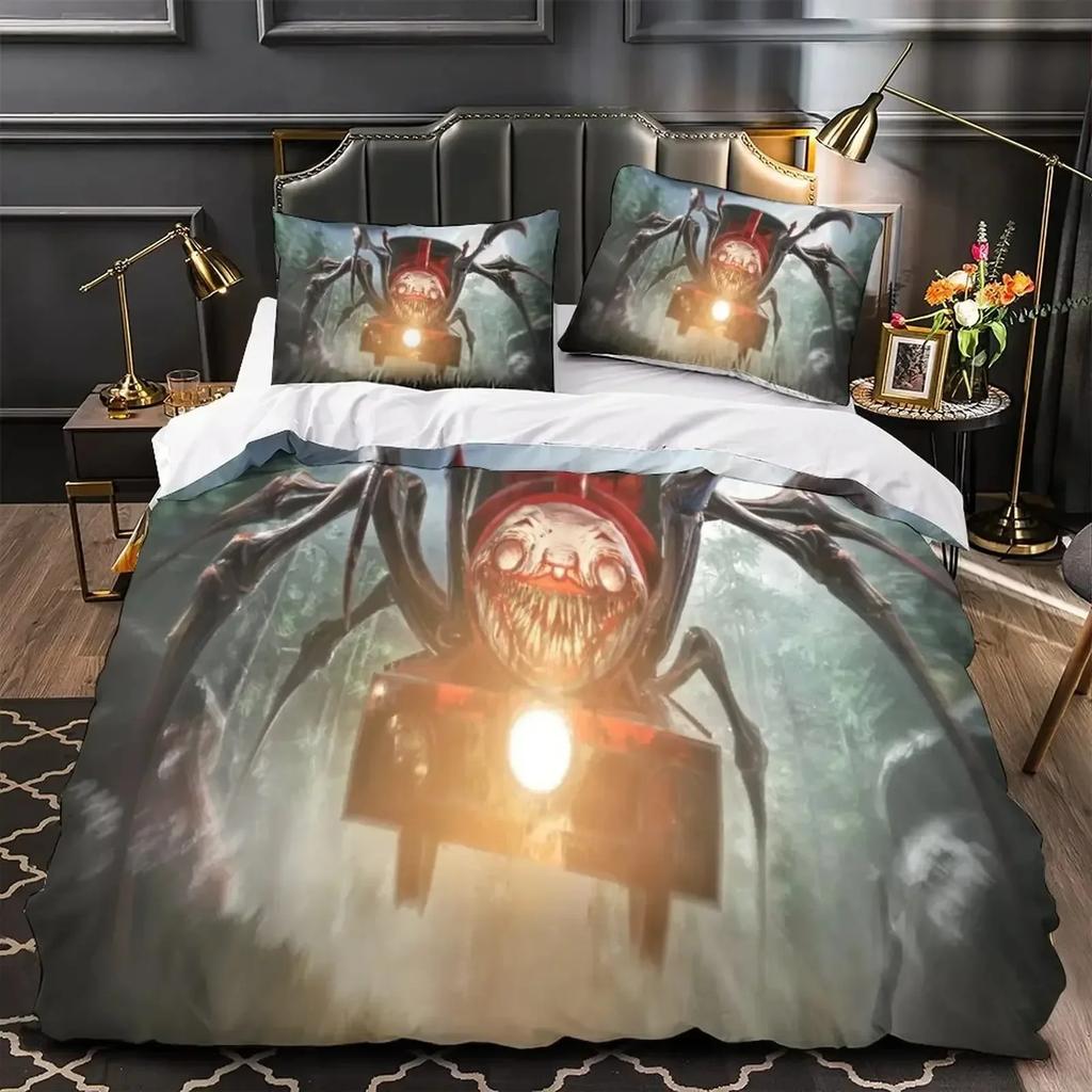 Game Cho Cho Charles Beding Set Printed Bed Linen Set With Pilowcase Bed Soft Duvet Cover Soft Single Double Quen Super King-Sized Dimensionsd