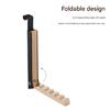 Foldable Laundry Rack Space Saving Balcony Clothes Dryer High Capacity Clothes Stand for Apartments and Balconies