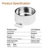 Smart Pet Foods Scale Accurate Small Weighing Electronic Scale for Cat Food and Dog Food Feeding Pet Products Accessories