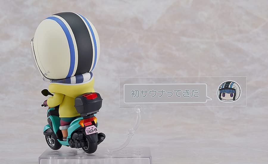 Nendoroid Shima Rin Bike Plastic Painted Movable Figure G12909 Yurucamp Three-Wheel Ver. Non-scale