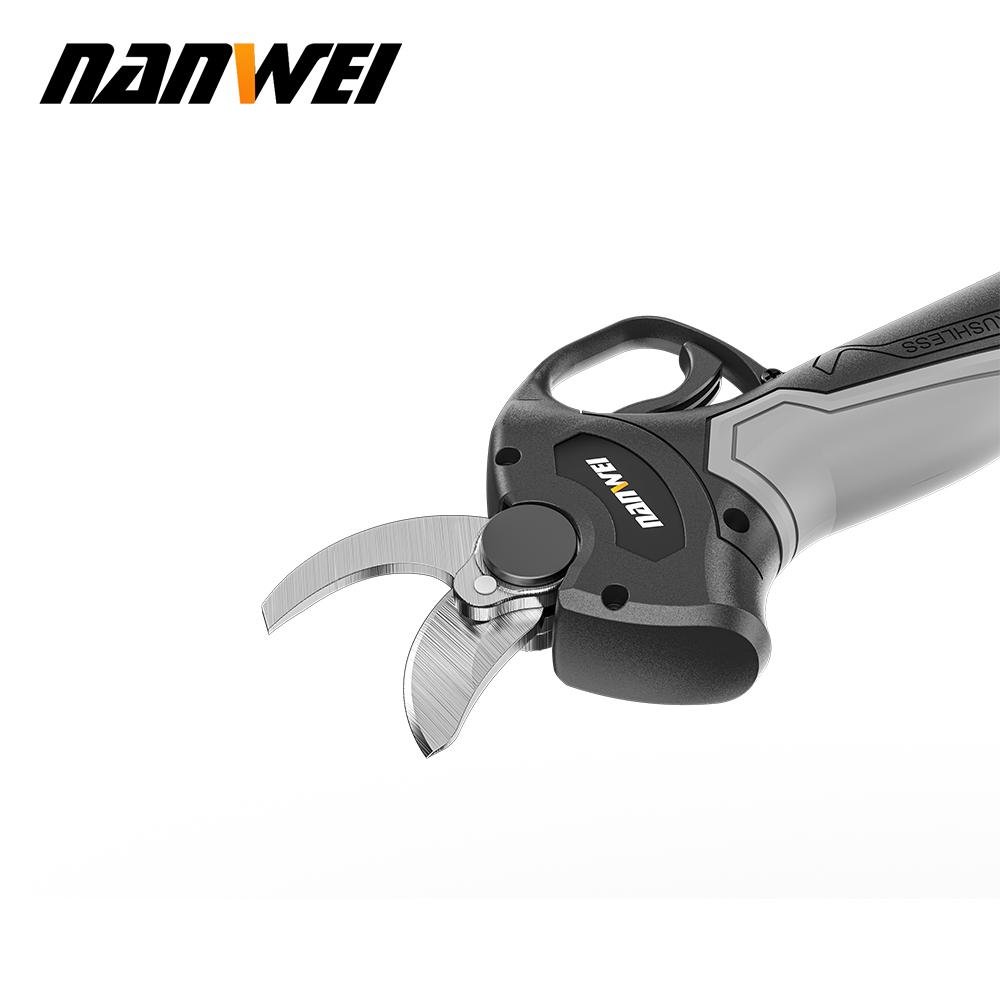 NANWEI 30 Mm Electric Scissors, Brushless Motor, 300 W, for Pruning Tree Branches