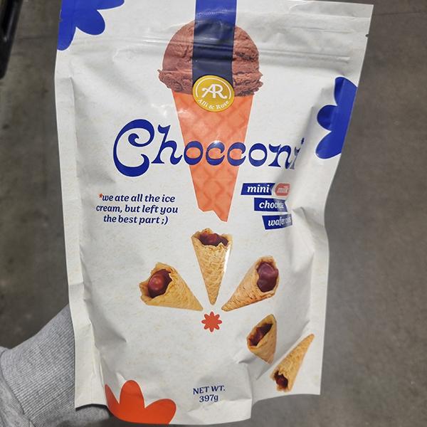ROSE Mini Choco Wafer Cones 397g