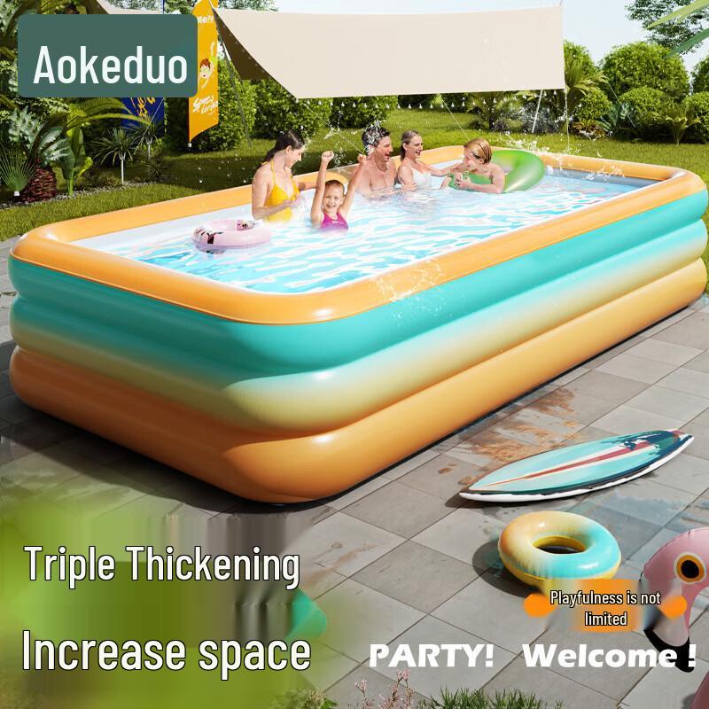Aokedu Inflatable Kids Swimming Pool