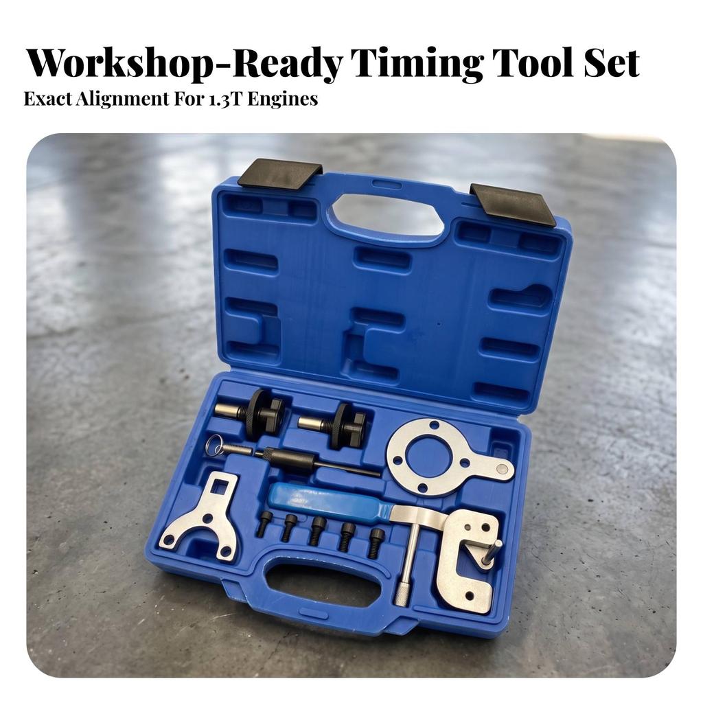 Camshaft Locking Alignment Tool Kit Heavy-Duty Engine Timing Set Organized