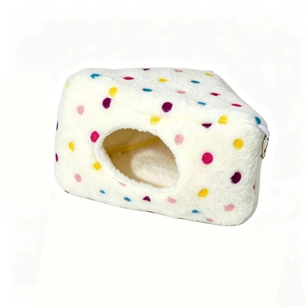 Soft Plush Plush Pet Hammock Washable Small Animal Bed Cute Warm Bird House Parrot