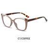 Ready To Ship Fashion Designed Pink TR90 Optical Frames Block Blue Light Glasses 2024