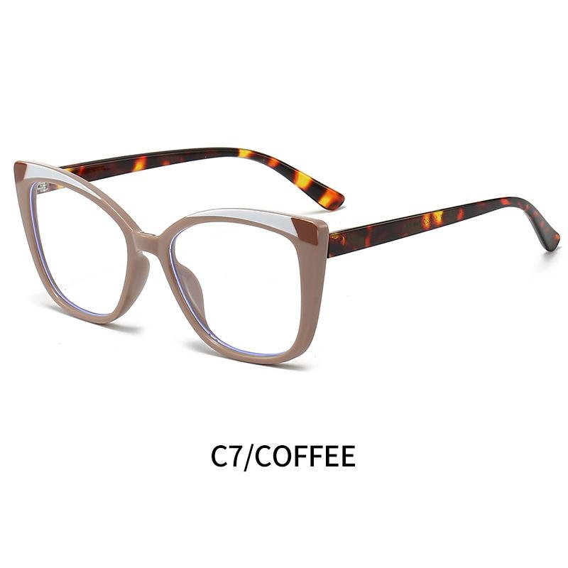 Ready To Ship Fashion Designed Pink TR90 Optical Frames Block Blue Light Glasses 2024