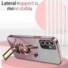 Phone Cover for Samsung Galaxy A35 5G,Lovely Rabbit Kickstand Glitter Back Shell