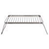 Sliver Backpacking Grill Stainless Steel Folding Grill Rack Campfire Grill  Camping Grate