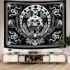 Teal Mandala Boho Tapestry Wall Hanging Floral Art Bohemian Home Decor Gift