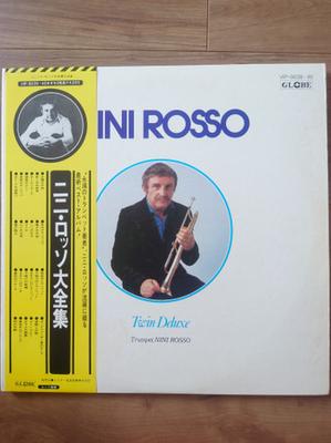 LP Schallplatte NINI ROSSO - Twin Deluxe Trompete Nini Rosso VIP9039 GLOBE Japan Obi Jazz Gebraucht