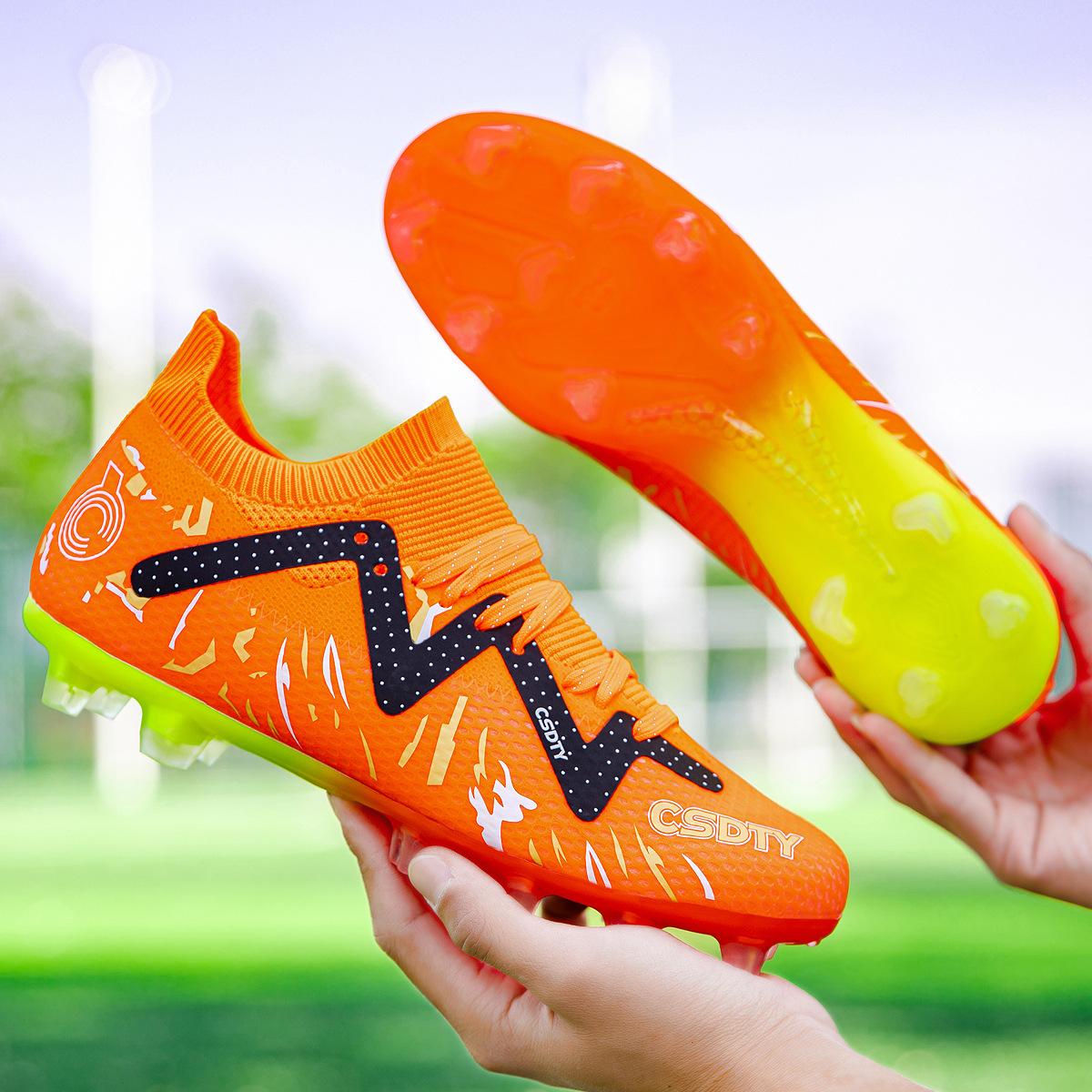 

Hot Selling Football Shoes for Men Camouflage Professional Match Shoes for The World Cup Women s Student Training, Broken Nail Football Shoes 35