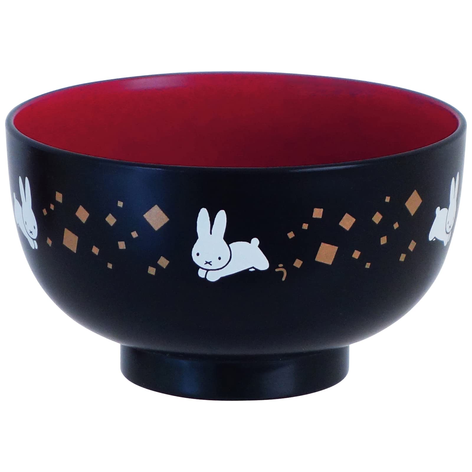 

Kanesho Pottery (Kaneshotouki) Dick Bruna [Miffy] BowlSoup Bowl, Dishwasher and Microwave Safe, Miffy Merchandise, 11.5cm, Miffy Flower Design,