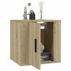 816647 vidaXL Wall-Mounted TV Cabinets 2 Pcs Sonoma Oak 40x34.5x40 Cm