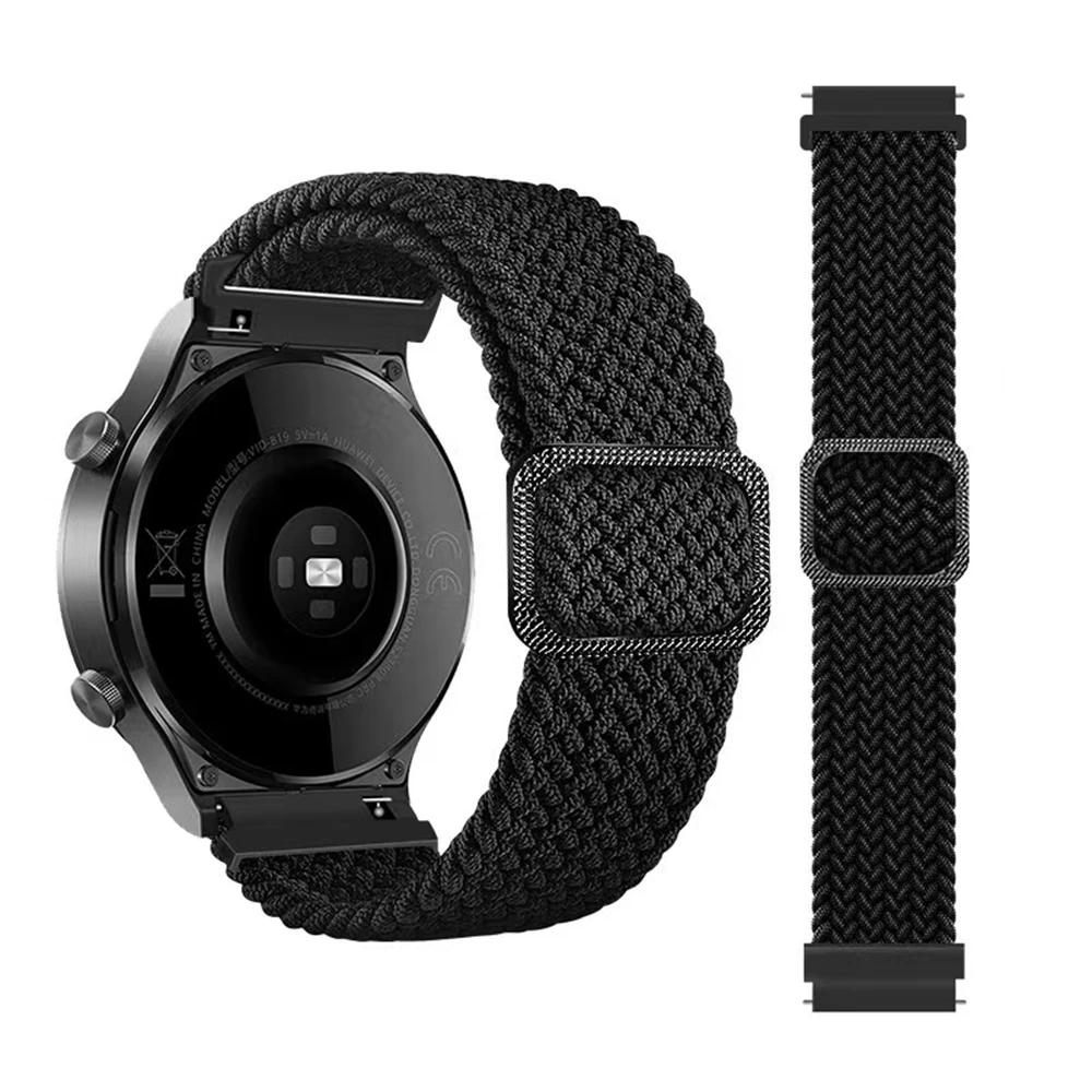Geflochtenes Nylon-Schlaufband für Realme Watch 3 2 S Pro Armband für Realme Watch 3 2 S Armband Bequem 20mm 22mm Smartwatch Armband