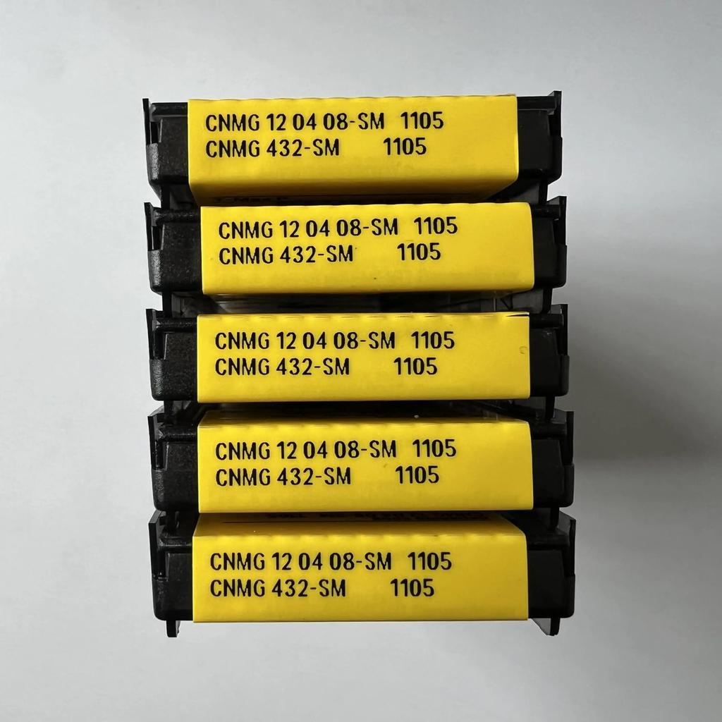 Original Sandvik / CNMG120408-SM 1105 /CNC Lathe Carbide Blade Tool 10 Pcs