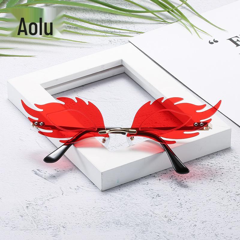 

2025 Trendy Frameless Sunglasses, Unisex Street Style Sunshade Glasses