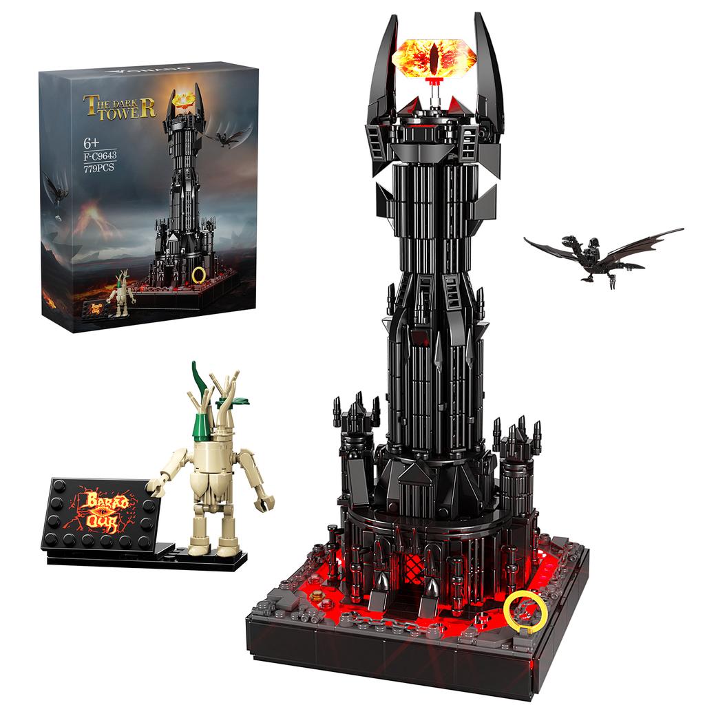 MOC Lordes Ring Balrogs,Treebeard Monster Building Block Set Humanoid Demons Dark Tower Model Toys Children Gifts