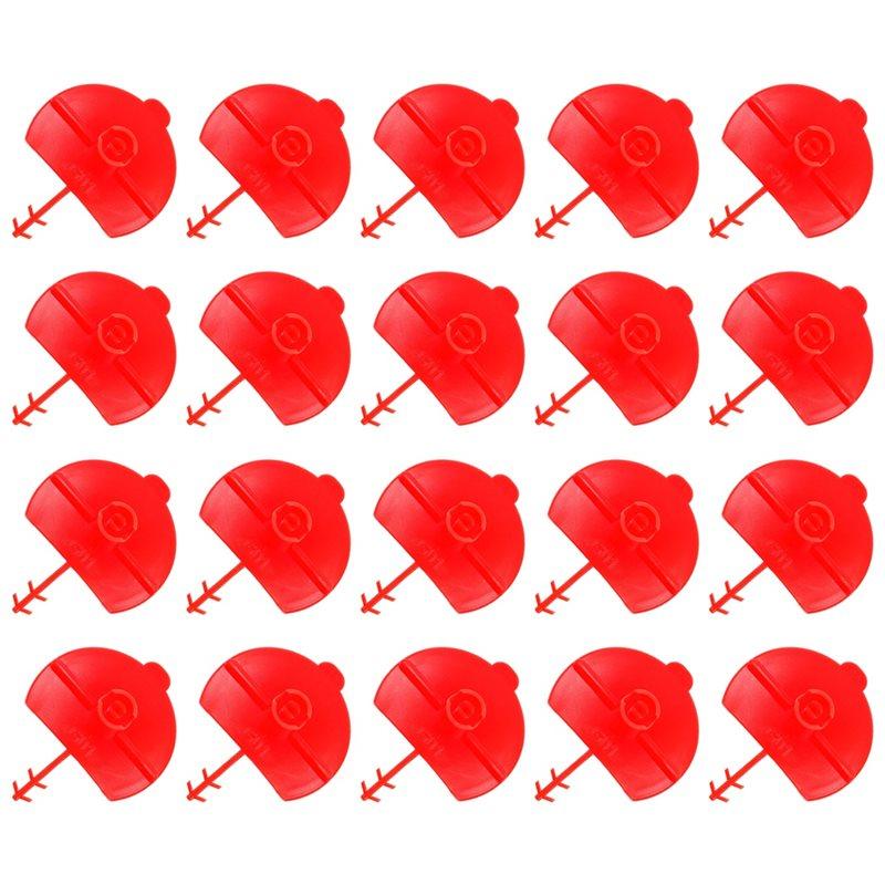 

A96I-Polyurethane Foam Flat Fan Nozzle Metal Trigger Foaming Jet Glue Expansion Tool 20Pcs