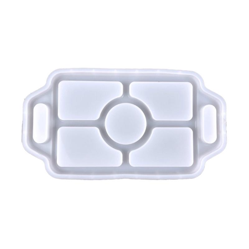 

DIY Epoxy Crystal Valentines Day Four-Leaf Grass Storage Box Mold for Soap Candle Holder Jewelry Storage Home Decor чистый