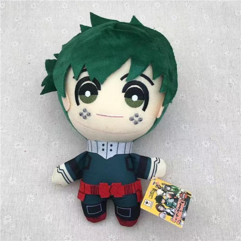 Hot Anime My Hero Academia Plush Toys Cartoon Izuku Midoriya Katsuki Bakugou Shouto Todoroki Stuffed Dolls Kids Gifts