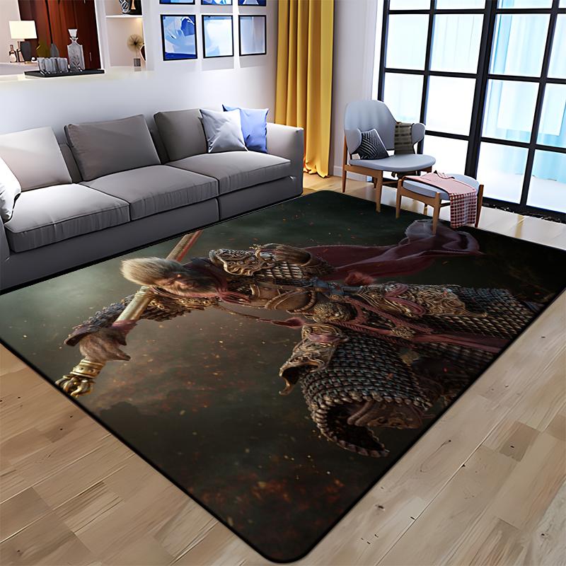 Sun WuKong Monkey King Printed Carpet for Living Room Large Area Rug Soft Mat E-sports Chair Carpets Alfombra Gifts Dropshopping