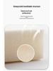 Newborn Anti-Flat Head Silicone Shaping Pillow - Infant Head Correction, Washable Memory Foam, Cotton Cover