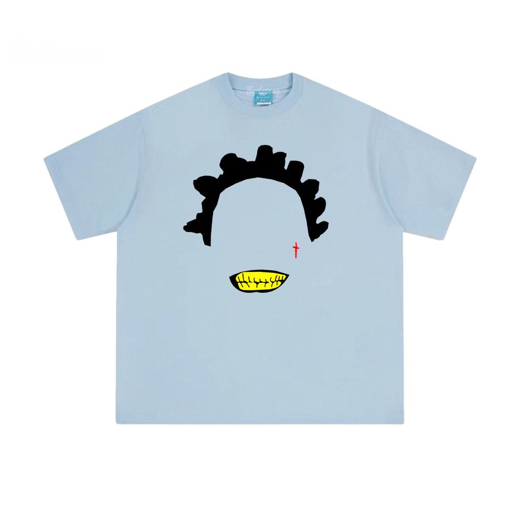 American Rapper Kodak Black T-shirt Summer Tee-shirt High Quality Cotton Tshirt Cotton Fashion Unisex Tees