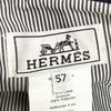 Excellent HERMES Hat EDEN Serie Parts Bucket Hat Navy Cotton Women 57 Used