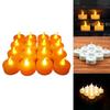 Vielseitige 24er LED-Kerzen-Kollektion ohne Flamme mit flackerndem Licht für Feiertage