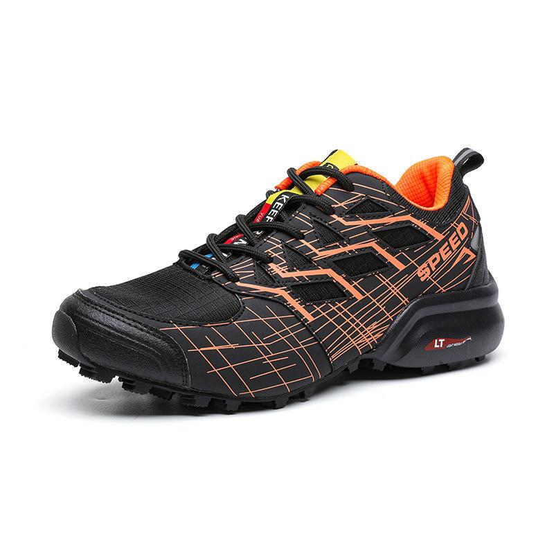 New spring and summer men's and women's outdoor casual shoes fashion low-top mountaineering shoes field training shoes large size mesh shoes