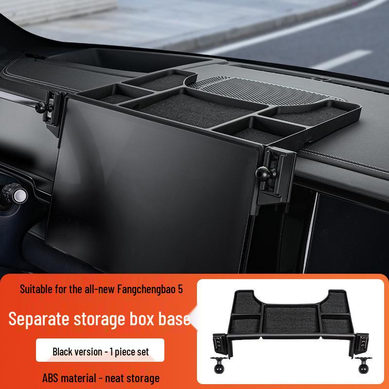 BYD Leopard 5 Phone Holder & Storage Box for Interior Enhancement