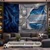 Brighton & Hove Albion Football Personalized Tapestry Support Custom Name, Wall Art Home Decoration