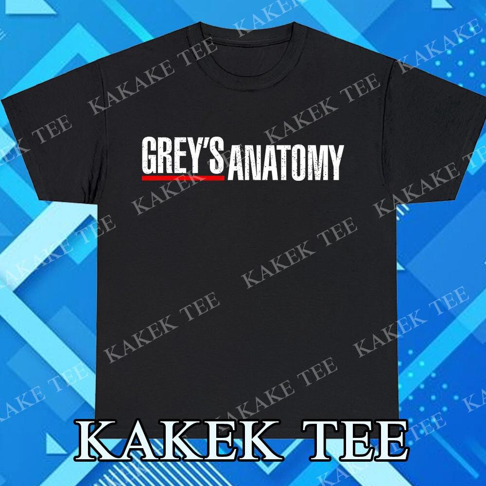 New Grey s Anatomy TV Series Logo T-Shirt Funny Size S to 5XL L