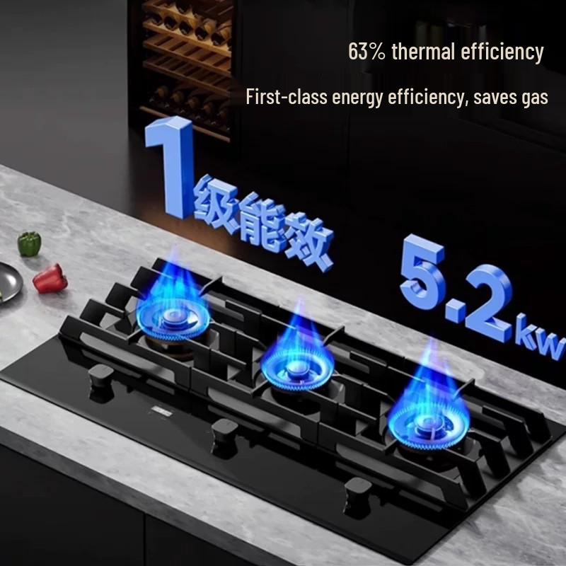 TOYODENIKI Japan High-End Three-Eye Natural Gas Stove