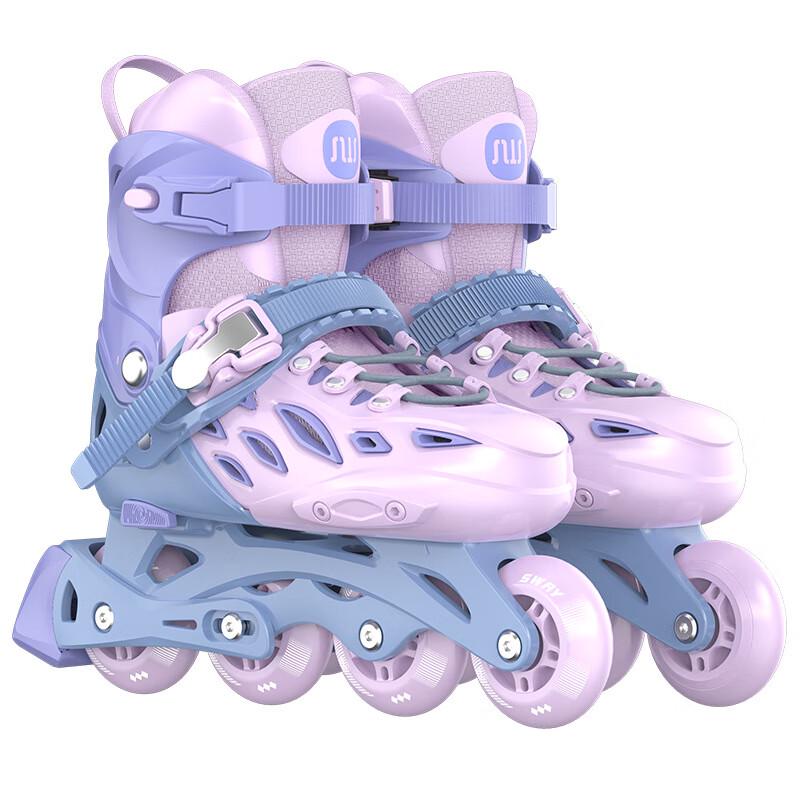 WEZHO Aurora Wheels Kids Adjustable Roller Skates