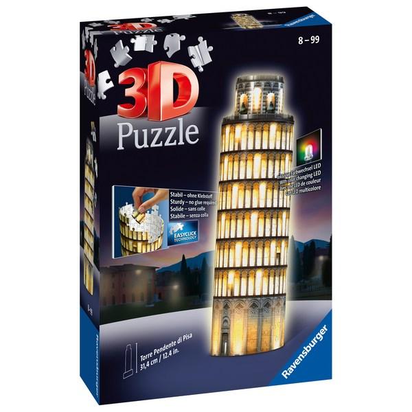 

R125159 3D-пазл Pisa Lean LED, 221 предмет, Корея 3d-пазл