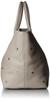 Cowhide Dot Embroidery Tote Bag LGRY [Perke] 08-00-07470 Women's