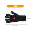 Heat insulation Log Burner Resistant Glove Fire-resistant Heat-resistant Glove Fire Heat Glove